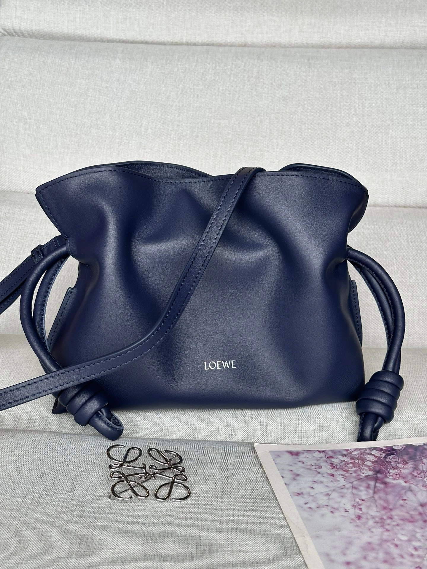 MOMO-- 8o5w5 A411FC2X73-4467 Flamenco clutch-NEW Calfskin item:D-B063G2696