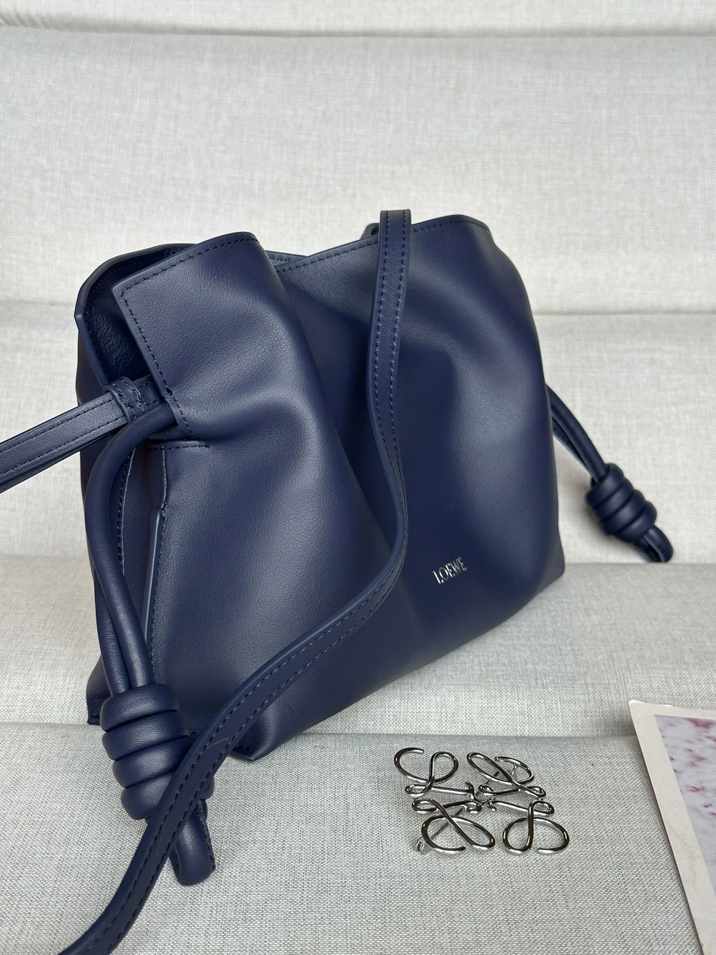 MOMO-- 8o5w5 A411FC2X73-4467 Flamenco clutch-NEW Calfskin item:D-B063G2696