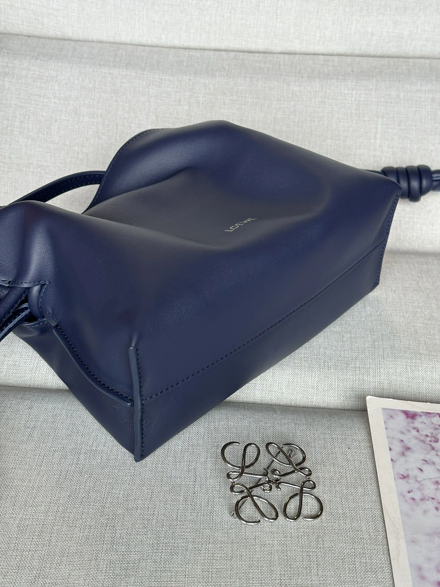 MOMO-- 8o5w5 A411FC2X73-4467 Flamenco clutch-NEW Calfskin item:D-B063G2696