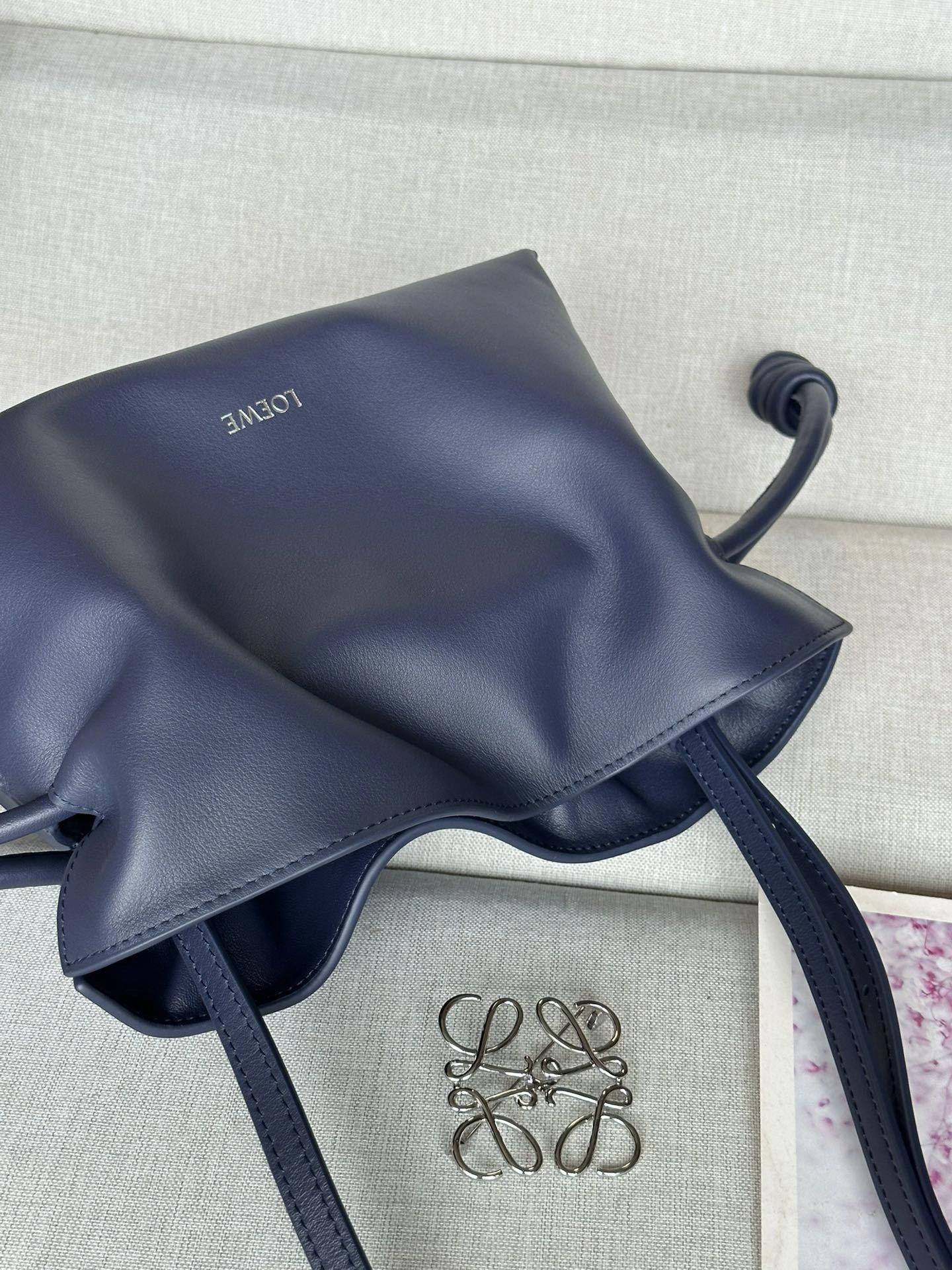 MOMO-- 8o5w5 A411FC2X73-4467 Flamenco clutch-NEW Calfskin item:D-B063G2696