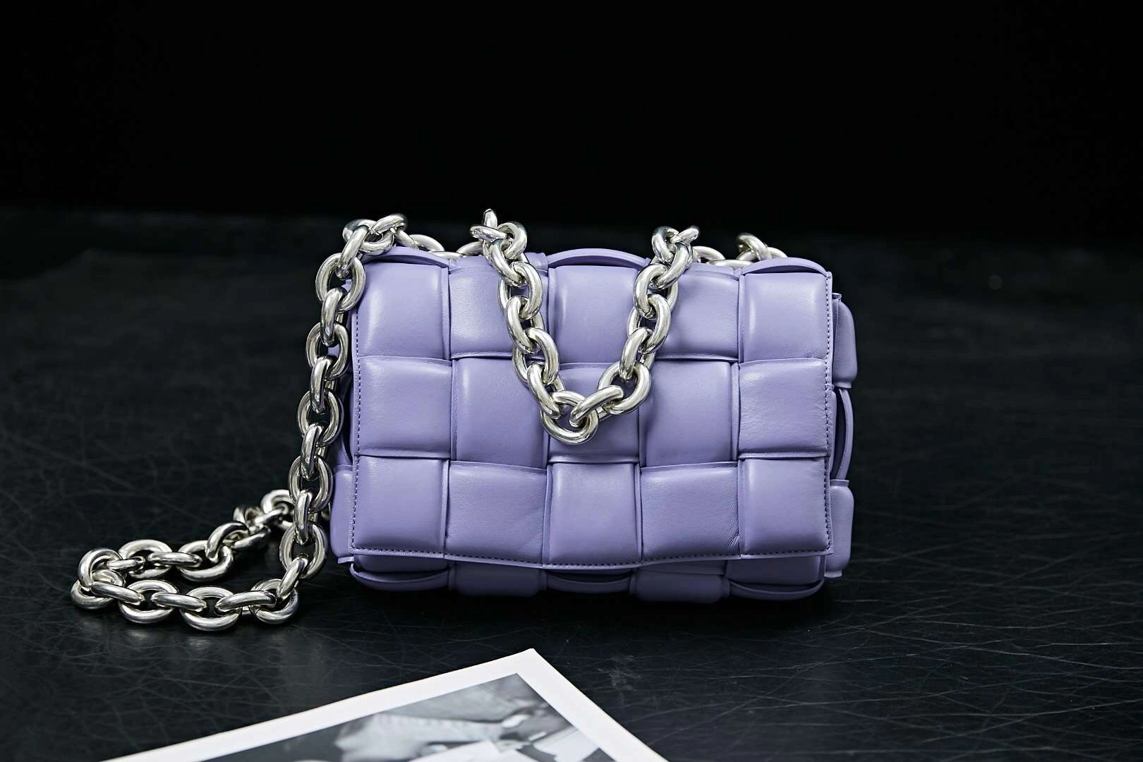 MOMO-- Chain Pouch Chain Padded Cassette item：063B135E1027