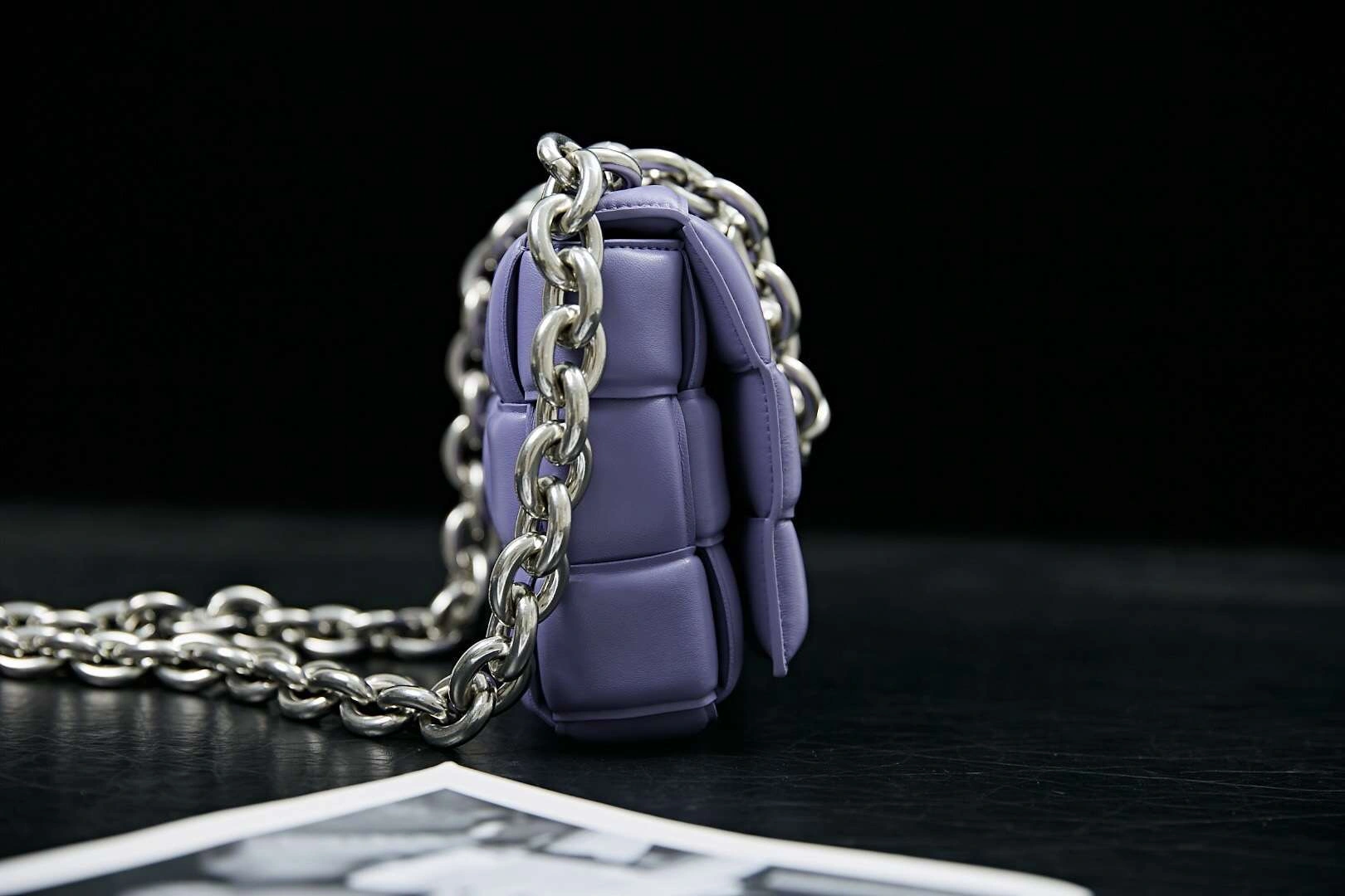 MOMO-- Chain Pouch Chain Padded Cassette item：063B135E1027
