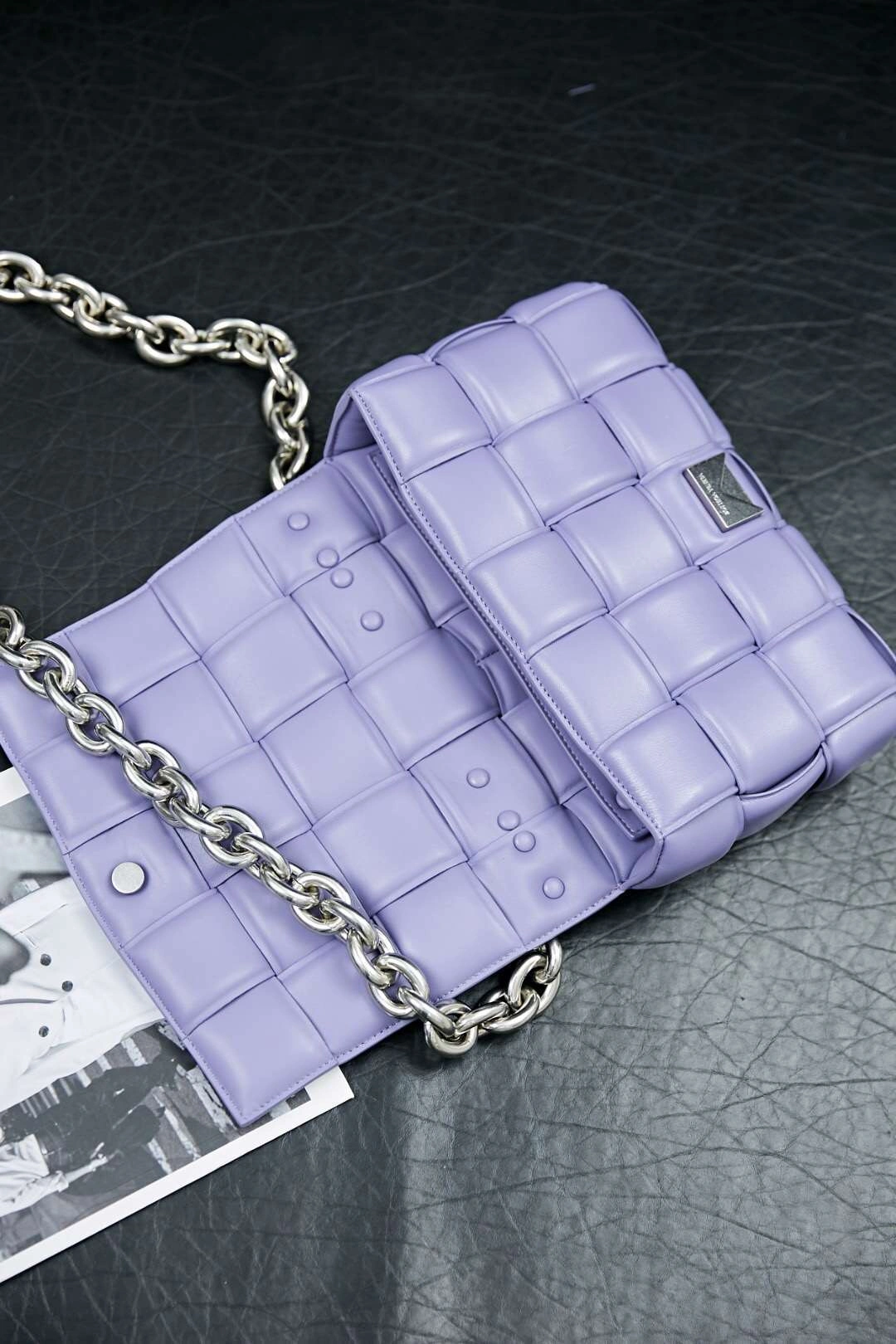 MOMO-- Chain Pouch Chain Padded Cassette item：063B135E1027