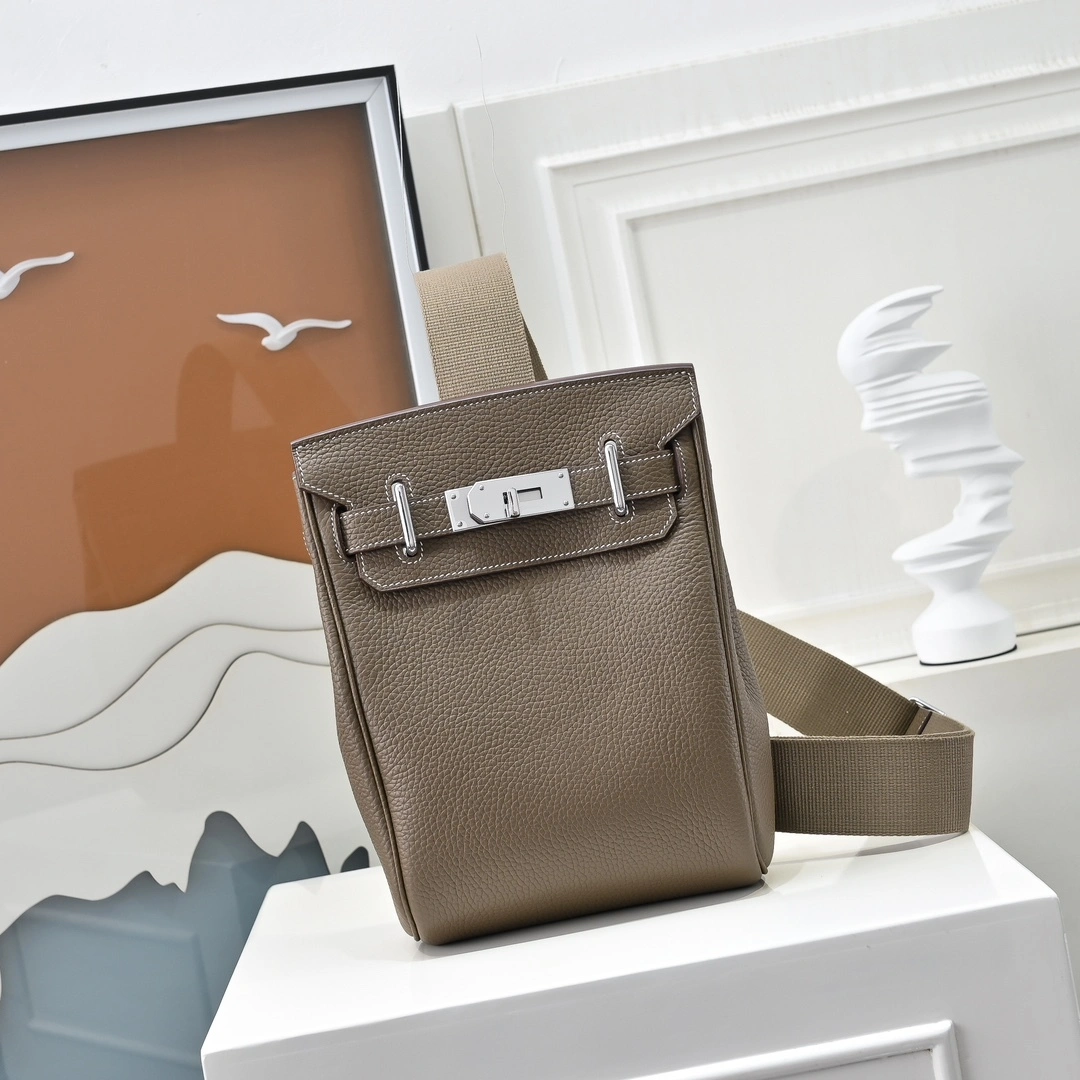 MOMO-- H5r75s H083589CK18 high quality version Hermes HAC A DOS item:E-B177I1405