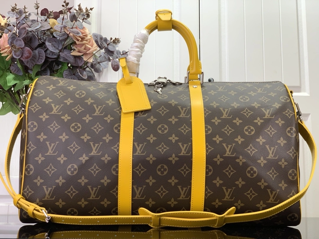 MOMO-- M46771 Keepall Bandoulière 50 Macassar item:C-B063L0825R