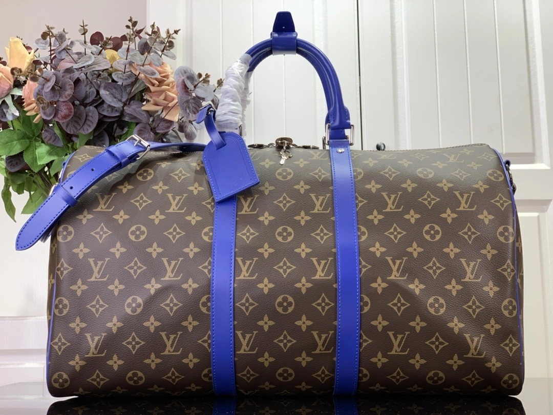 MOMO-- M46772 Keepall Bandoulière 50 Monogram Macassar item:C-B063L0894R