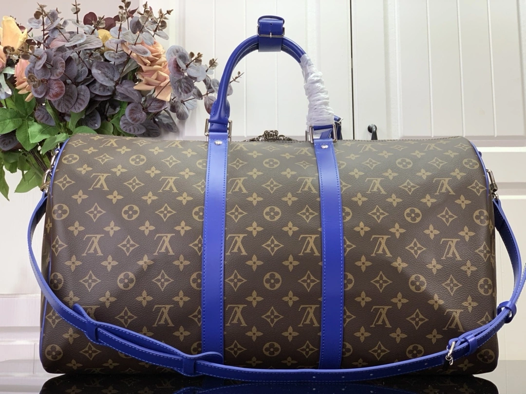 MOMO-- M46772 Keepall Bandoulière 50 Monogram Macassar item:C-B063L0894R