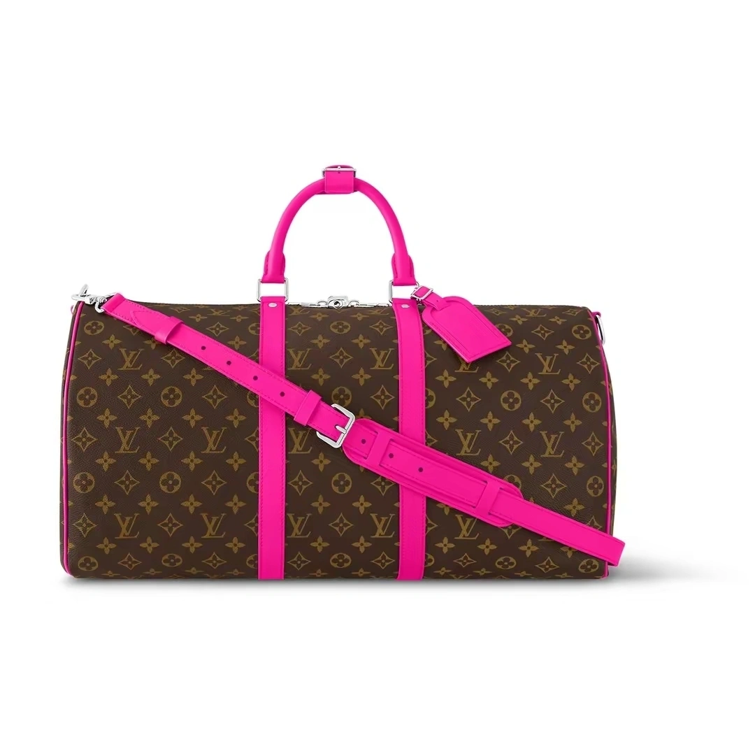 MOMO-- M46773 Keepall Bandoulière 50 Monogram Macassar item:C-B063L0896R