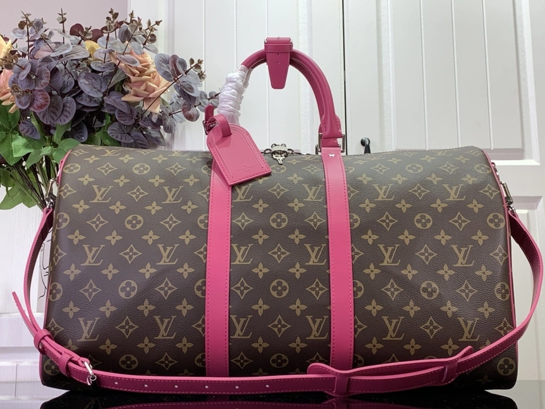 MOMO-- M46773 Keepall Bandoulière 50 Monogram Macassar item:C-B063L0896R