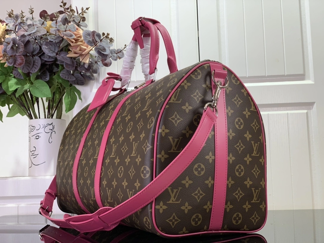 MOMO-- M46773 Keepall Bandoulière 50 Monogram Macassar item:C-B063L0896R