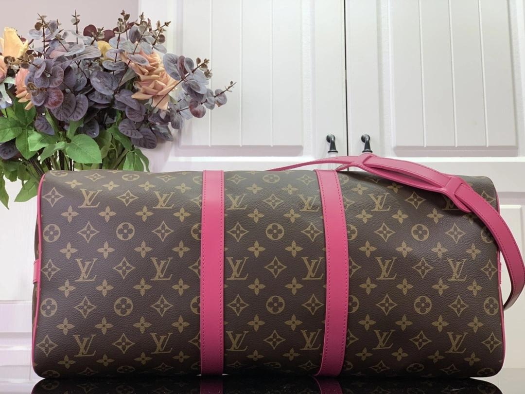 MOMO-- M46773 Keepall Bandoulière 50 Monogram Macassar item:C-B063L0896R