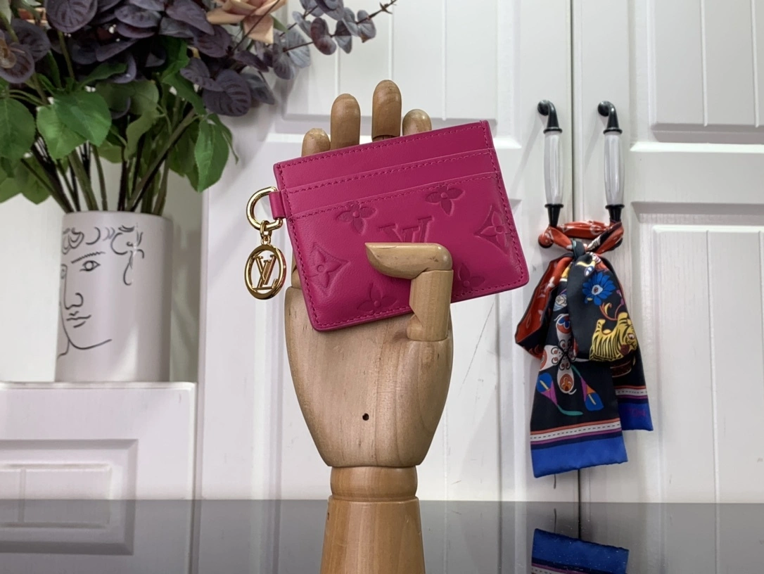MOMO-- M82738 Card Holder cowhide Monogram item:C-B063L0856R