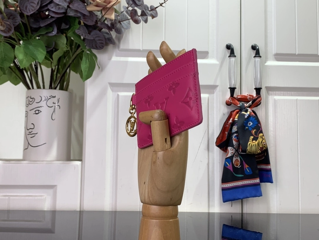 MOMO-- M82738 Card Holder cowhide Monogram item:C-B063L0856R
