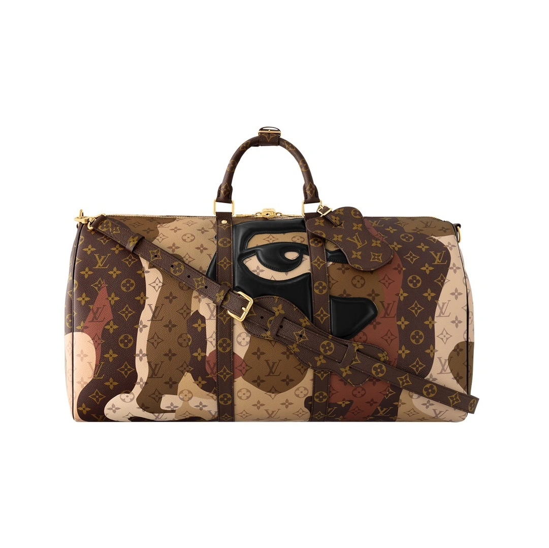 &MOMO-- m46677 KEEPALL BANDOULIÈRE 55 item:D-B174A1509