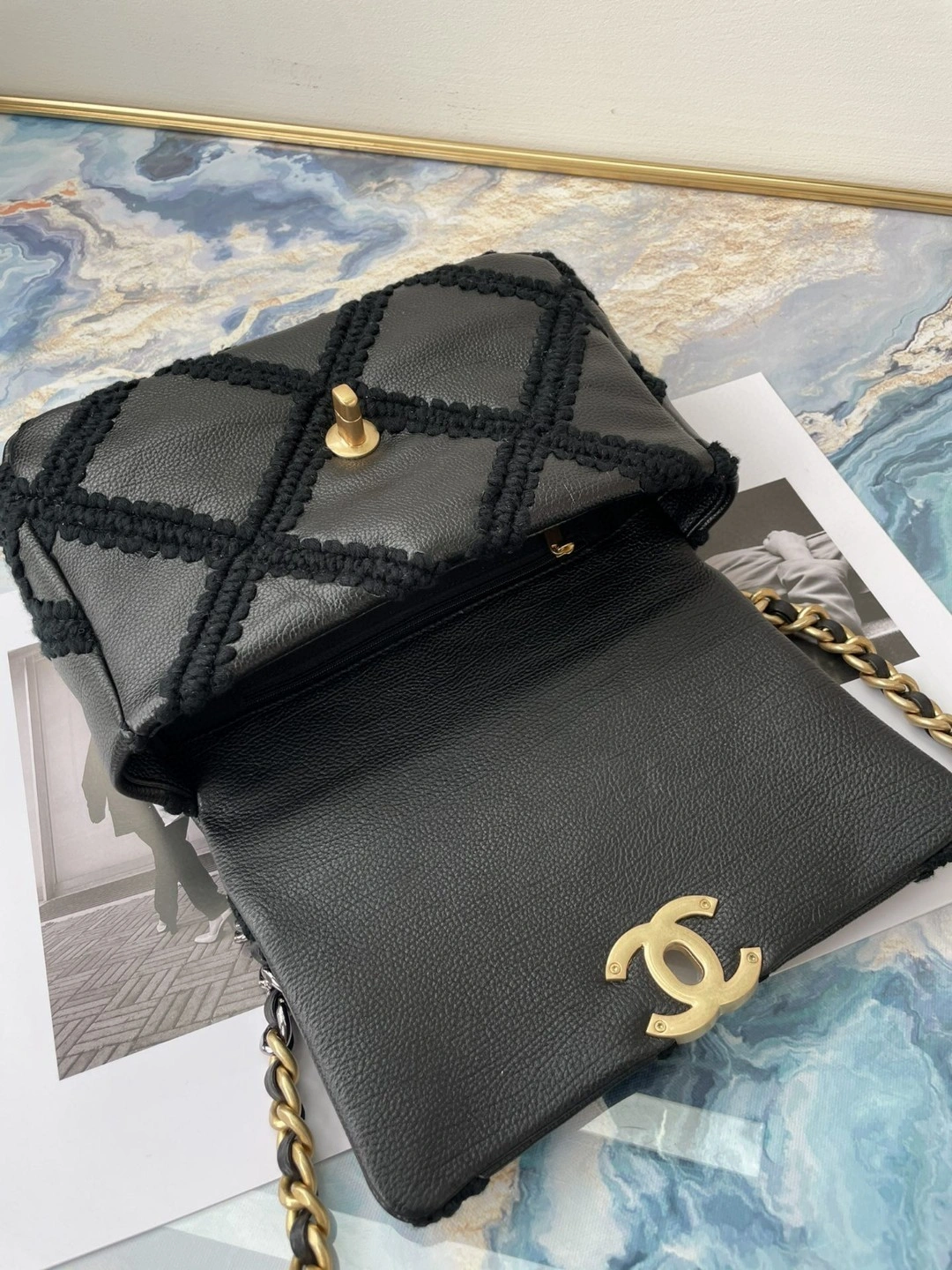 MOMO- 1160 cowhide 19bag item : B-B370B0801