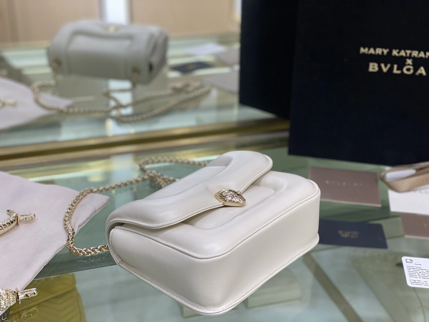 MOMO- 291071 Lambskin Serpenti Forever item : B-B098C1110