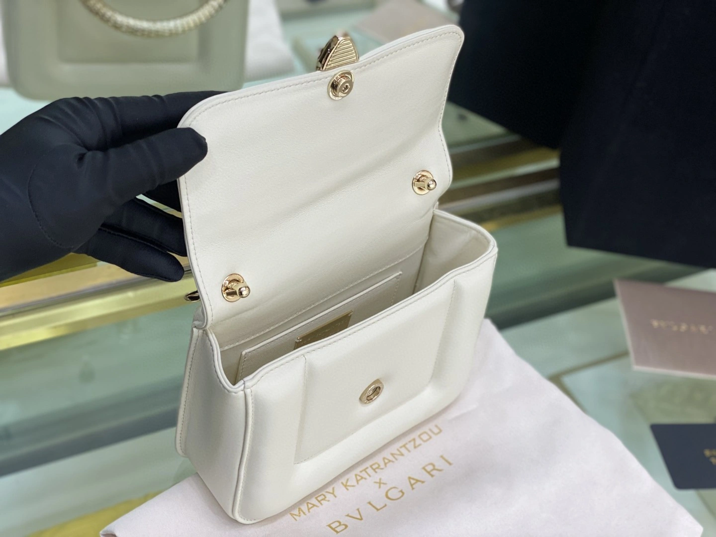MOMO- 291071 Lambskin Serpenti Forever item : B-B098C1110