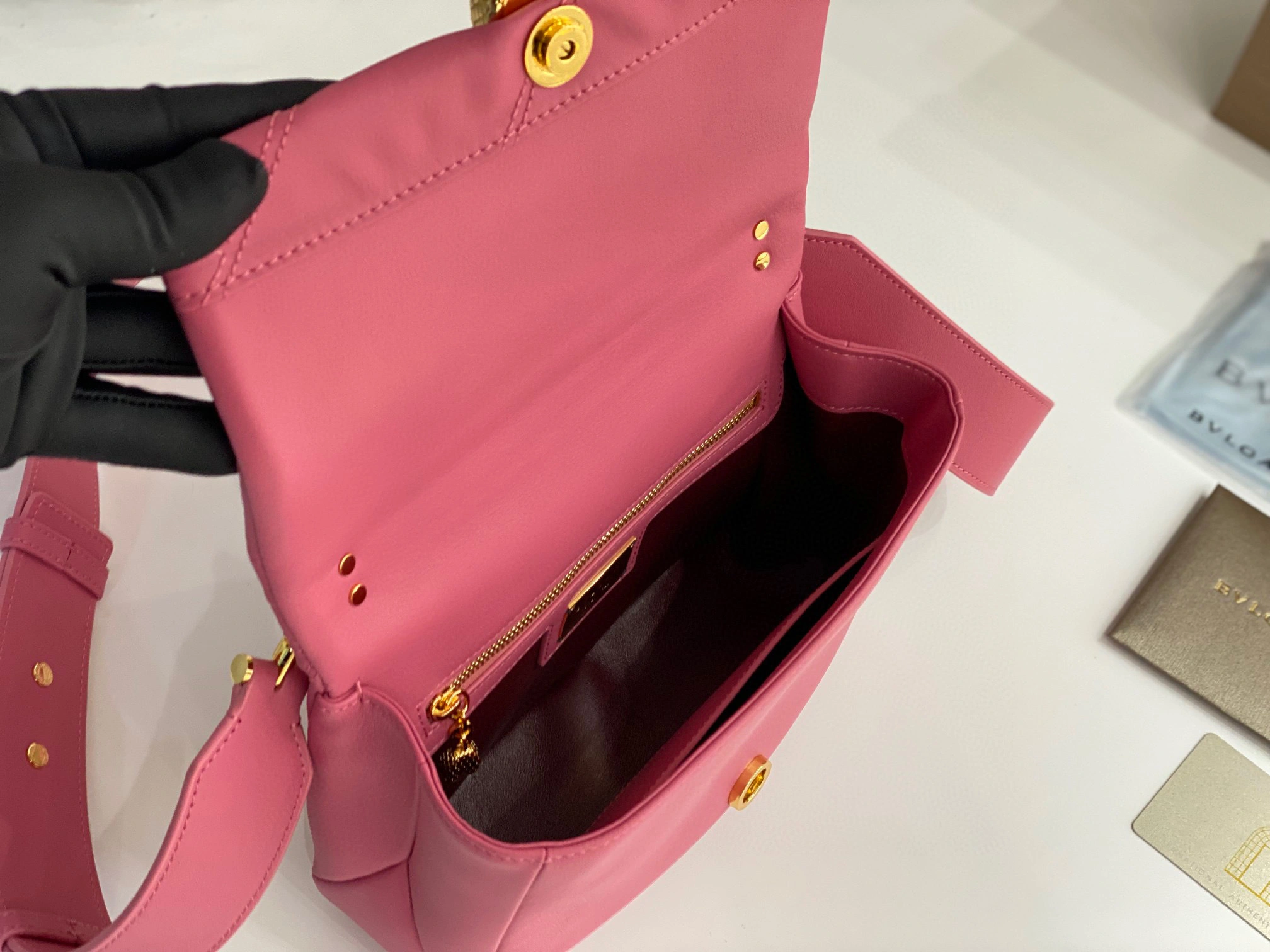 MOMO- 291088 Cabochon calfskin item：B-B063F1528C