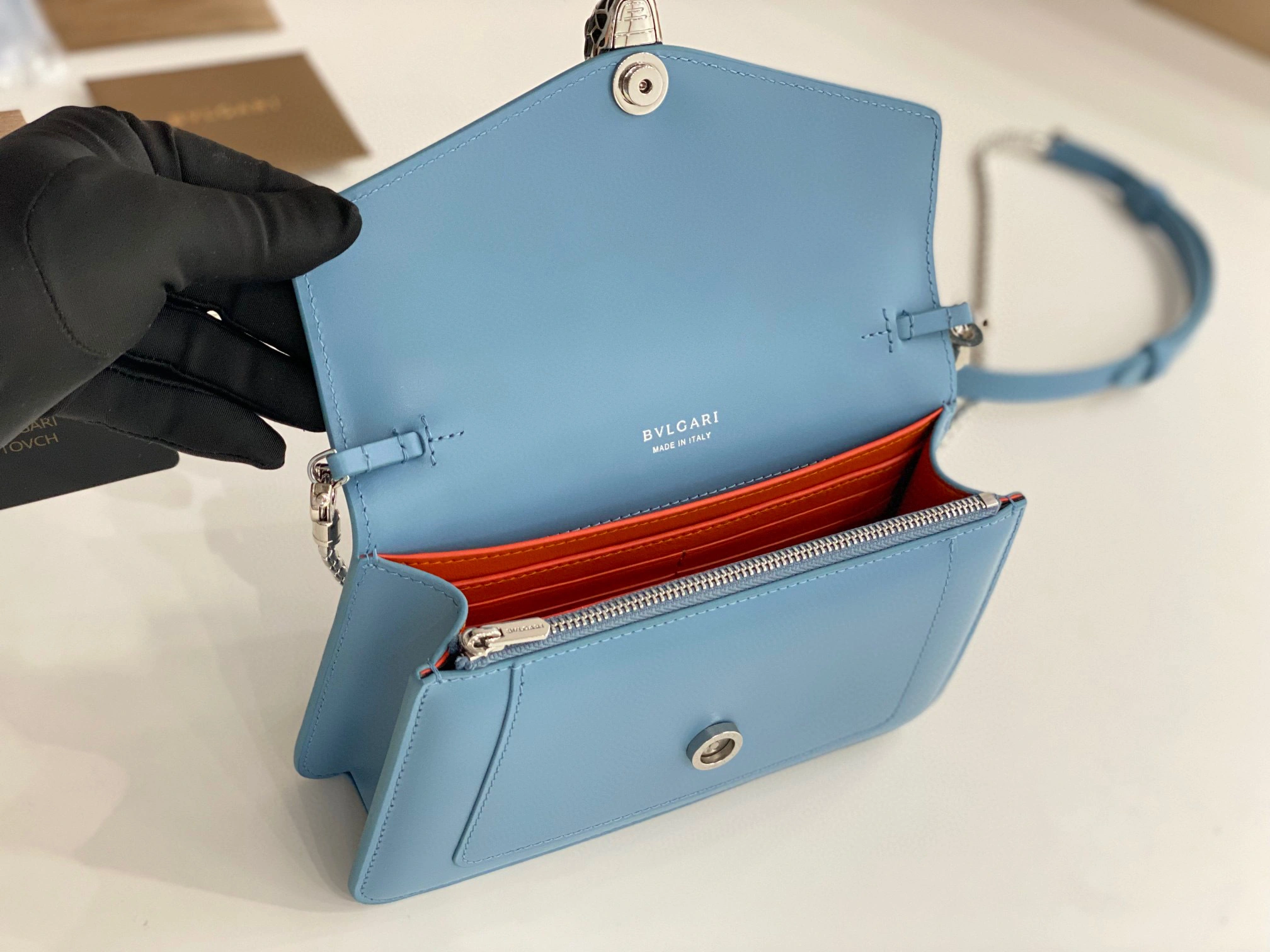 MOMO- 291401 SERPENTI FOREVER calfskin item：B-B063G0622C
