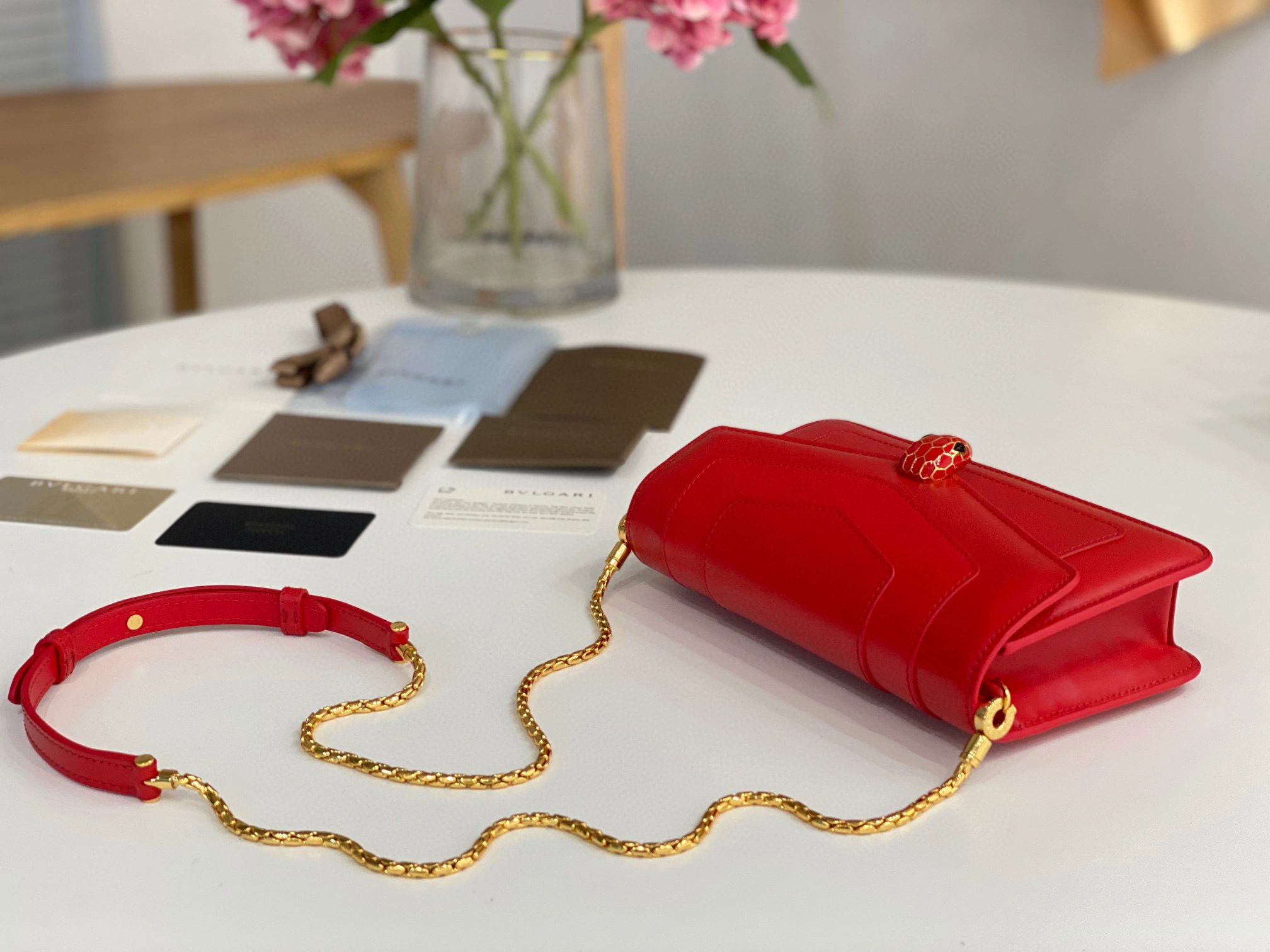 MOMO- 291684 SERPENTI FOREVER calfskin item：B-B063G0623C