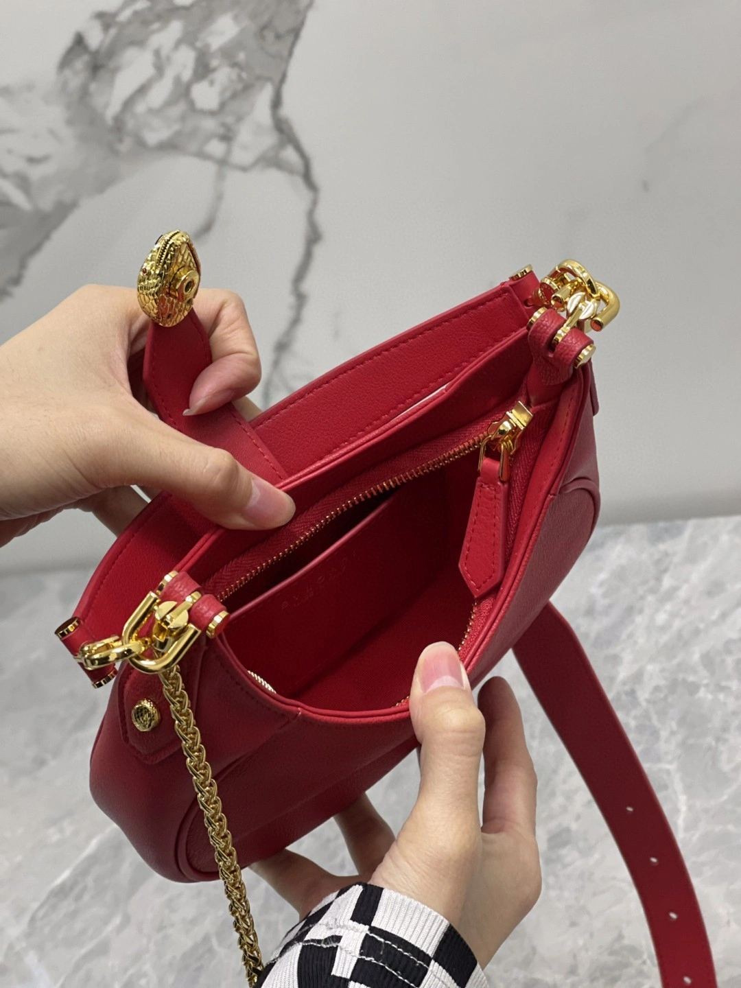 MOMO- 291765 Calfskin SERPENTI ELLIPSE item : B-B830C1225
