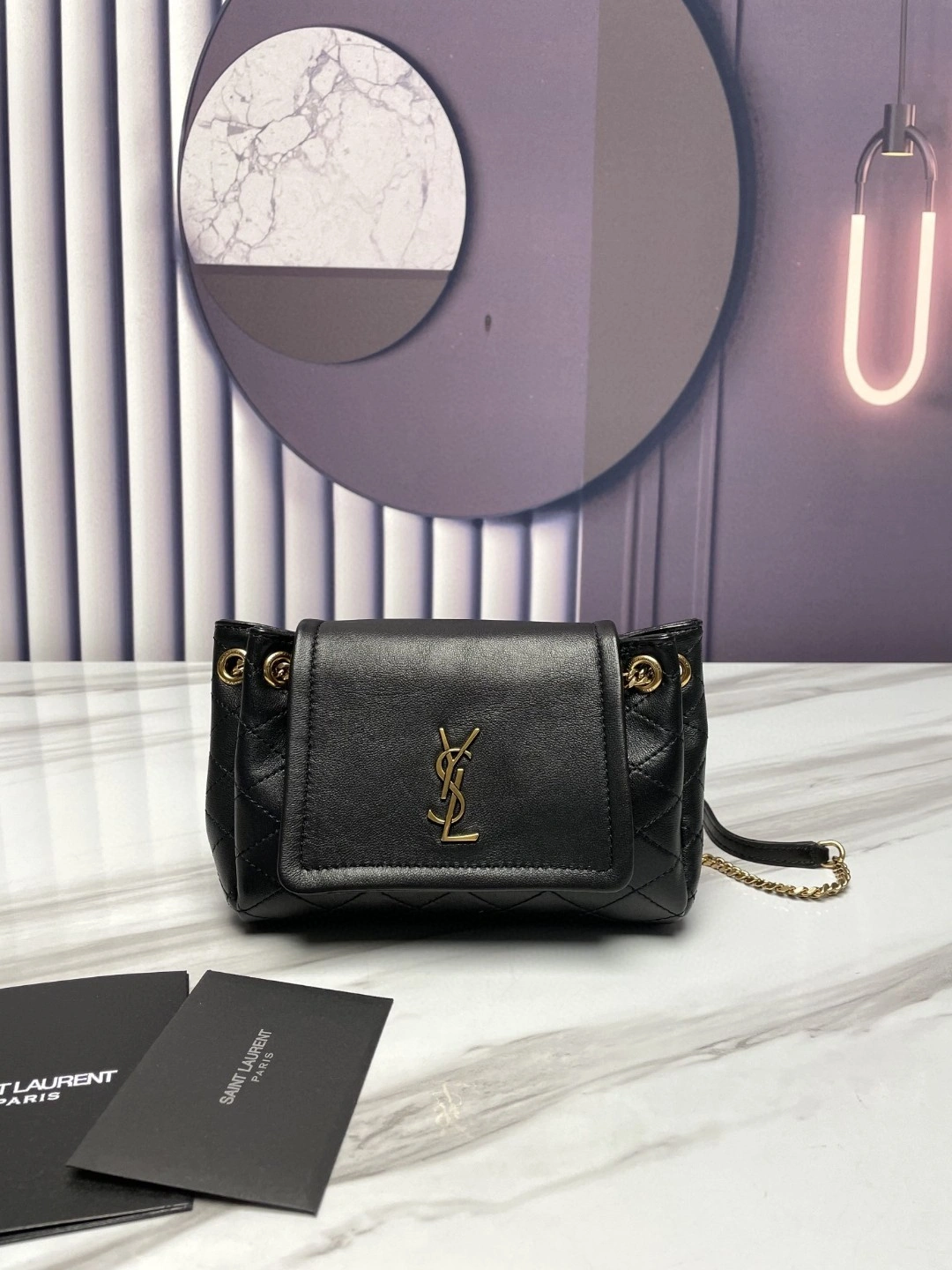 MOMO- 672738-1EL07-1000 6727381EL071000 Lambskin item : B-B597E1736W