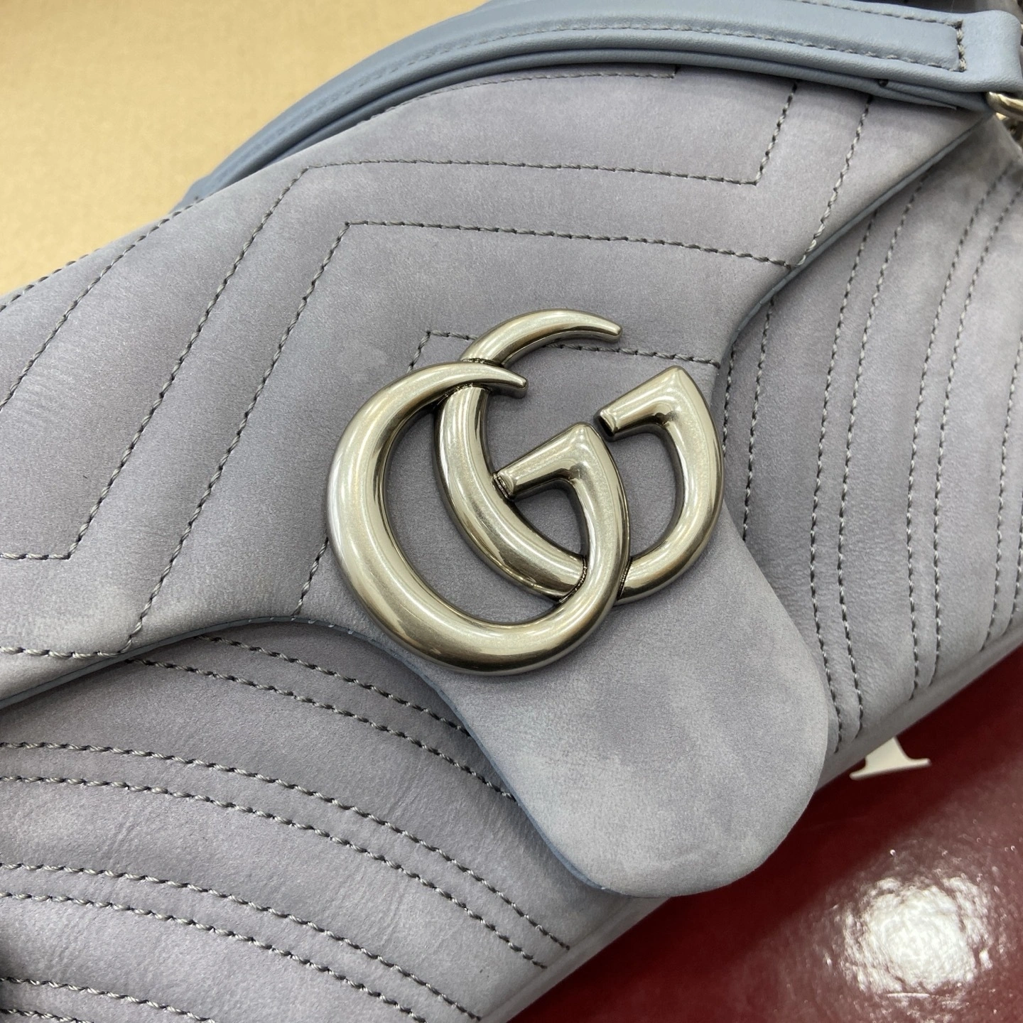 MOMO--6u33i 837267-AAE37-1602 high quality version GG Marmont item:E-B815K2837