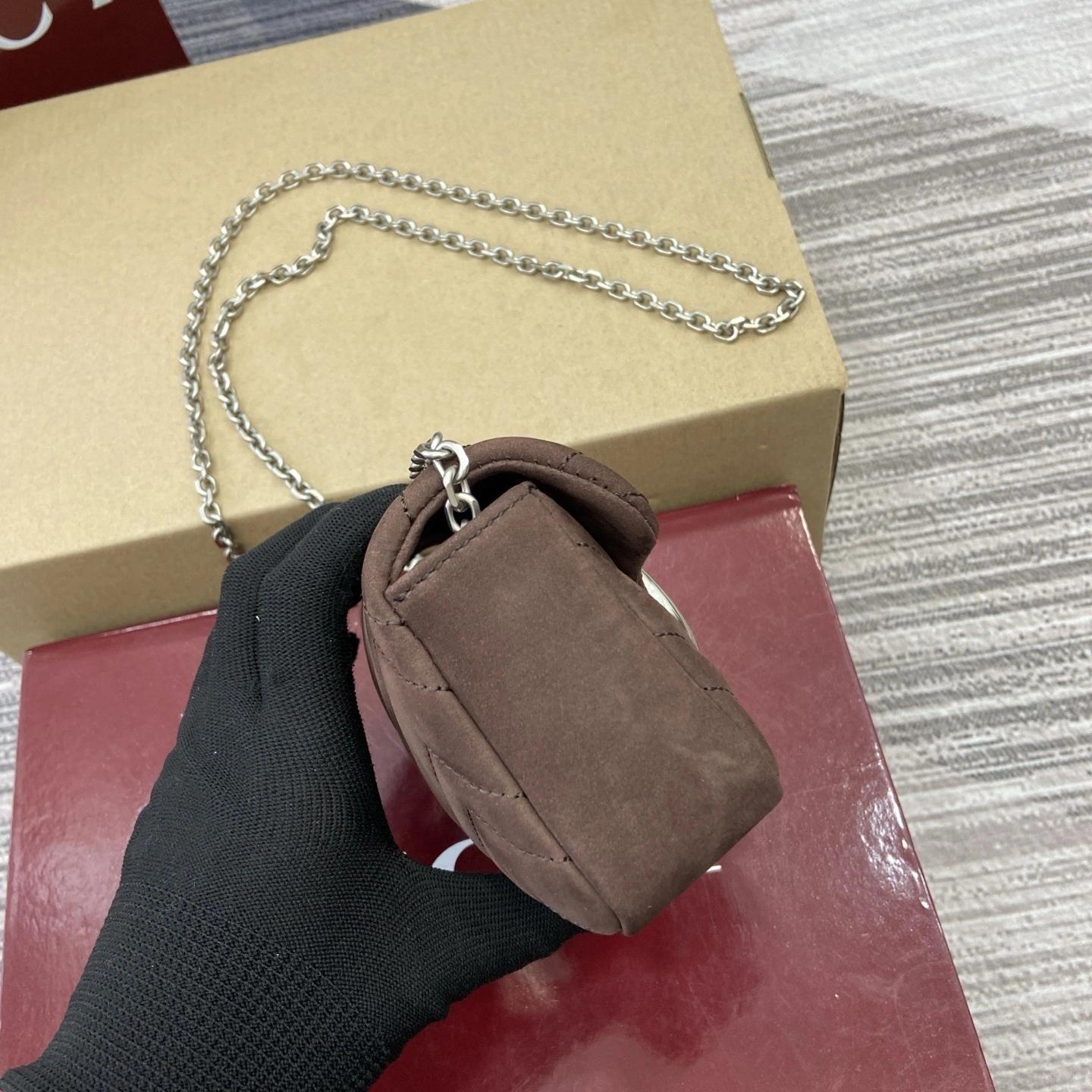 MOMO--6u33i 841290-AAE5D-2019 high quality version GG Marmont item:E-B815K2838
