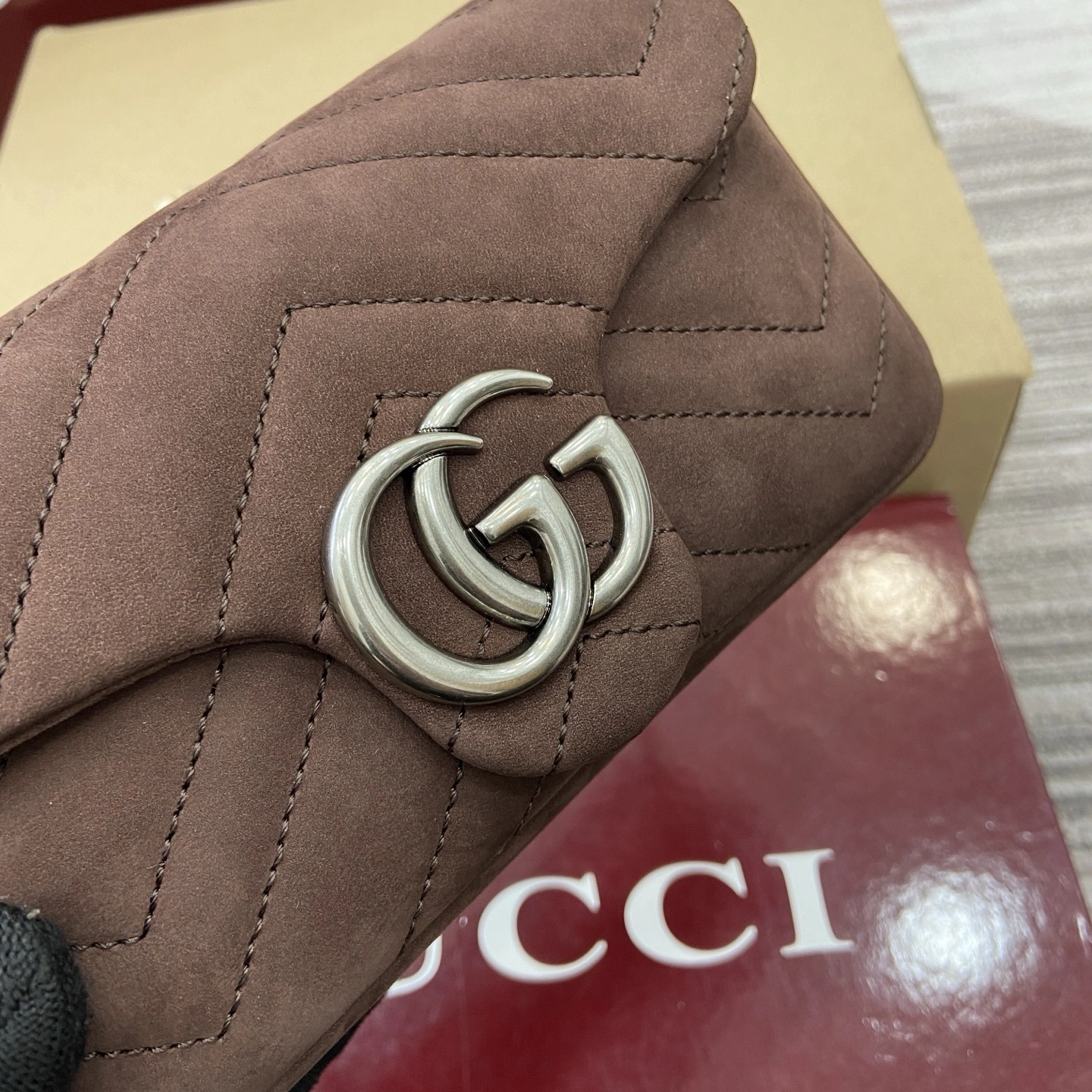 MOMO--6u33i 841290-AAE5D-2019 high quality version GG Marmont item:E-B815K2838