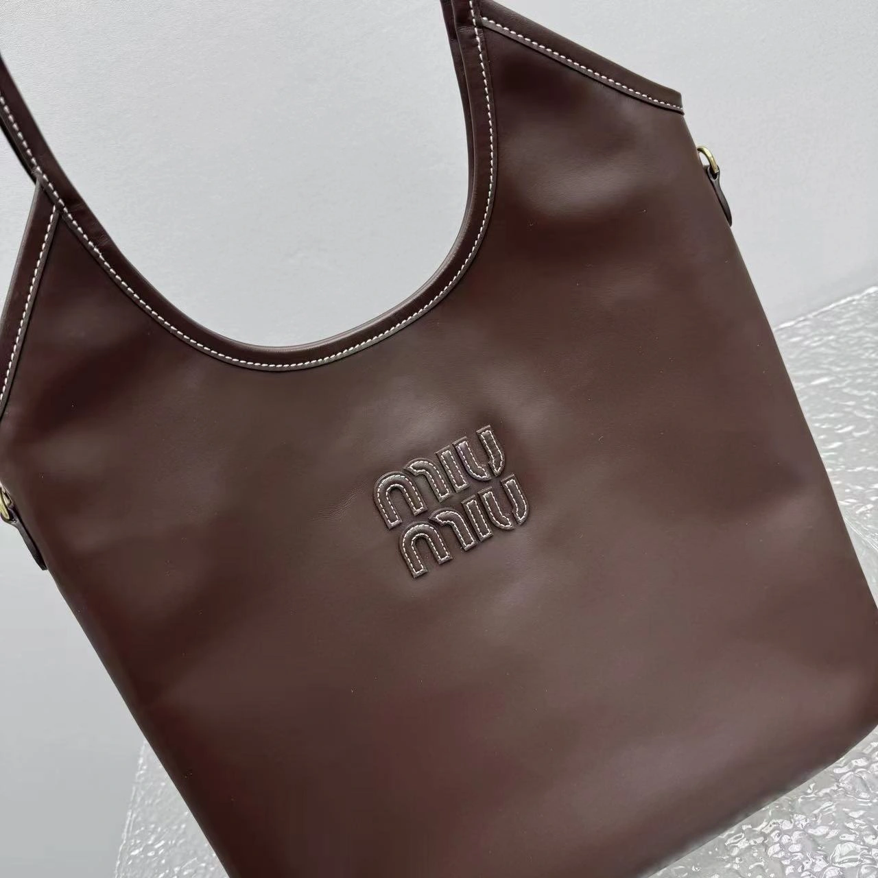 MOMO- 7iu7iu 5BG231_ACRW_F0NBL_V_MLN high quality version Tote item:E-B664G2076