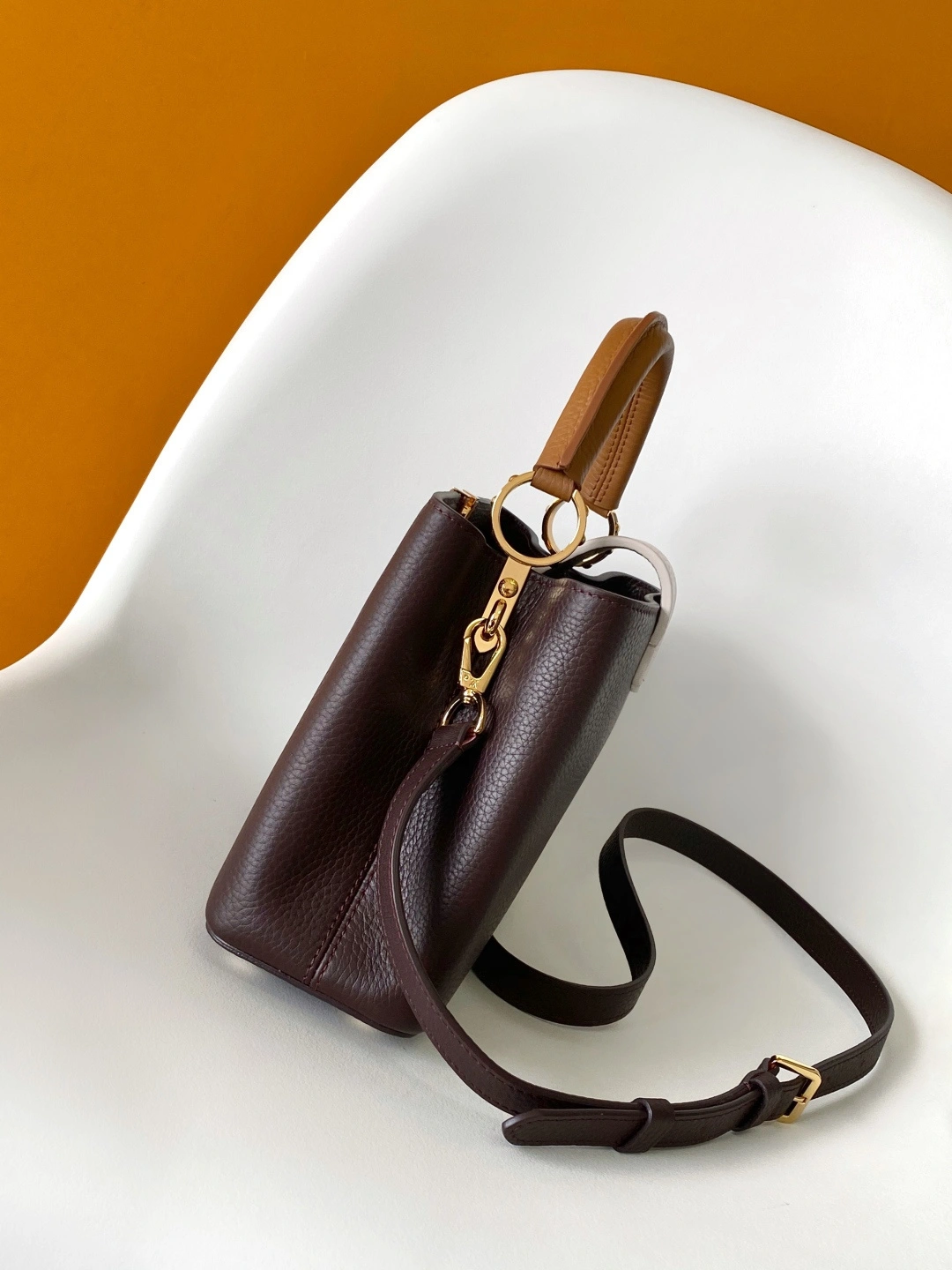 MOMO--8V M12952 high quality version Capucines cowhide item:F-B000A1442
