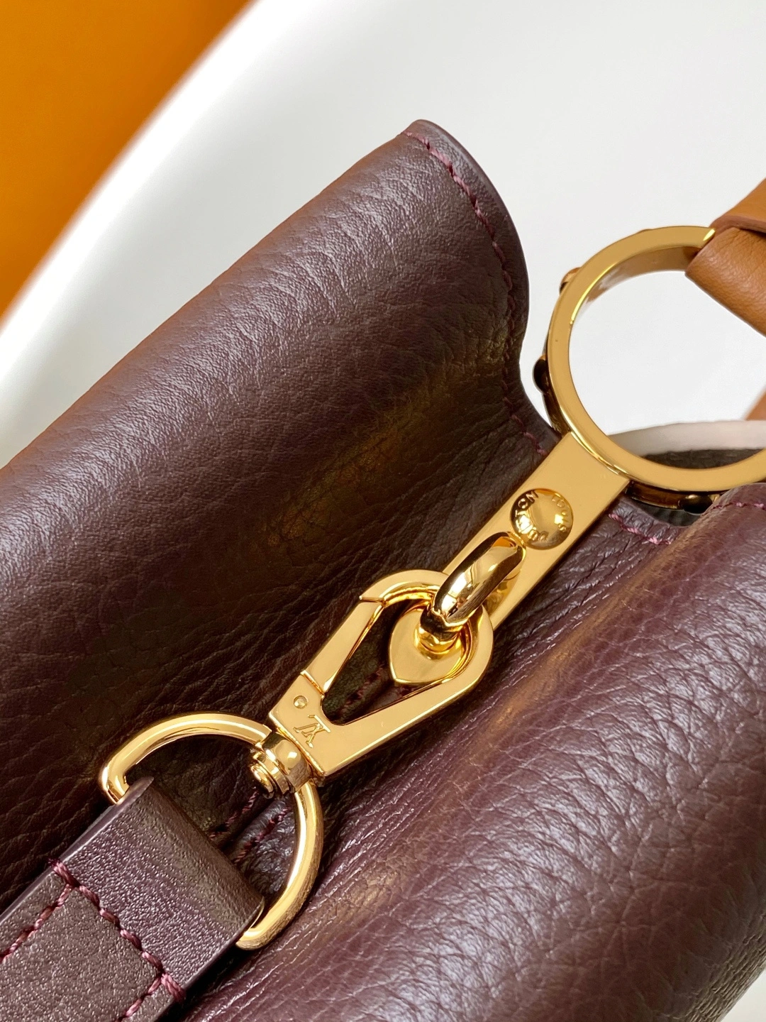 MOMO--8V M12952 high quality version Capucines cowhide item:F-B000A1442
