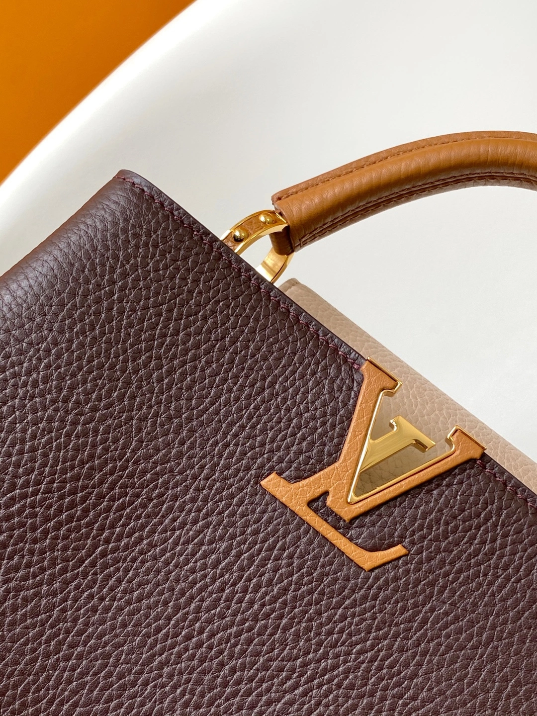 MOMO--8V M12952 high quality version Capucines cowhide item:F-B000A1442