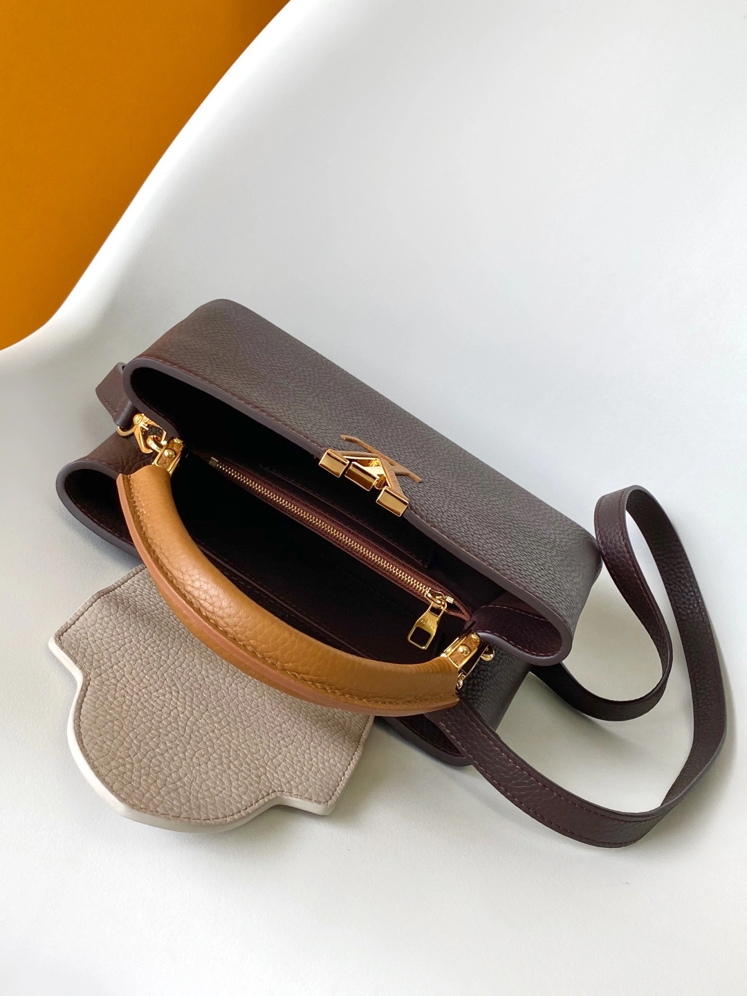 MOMO--8V M12952 high quality version Capucines cowhide item:F-B000A1442