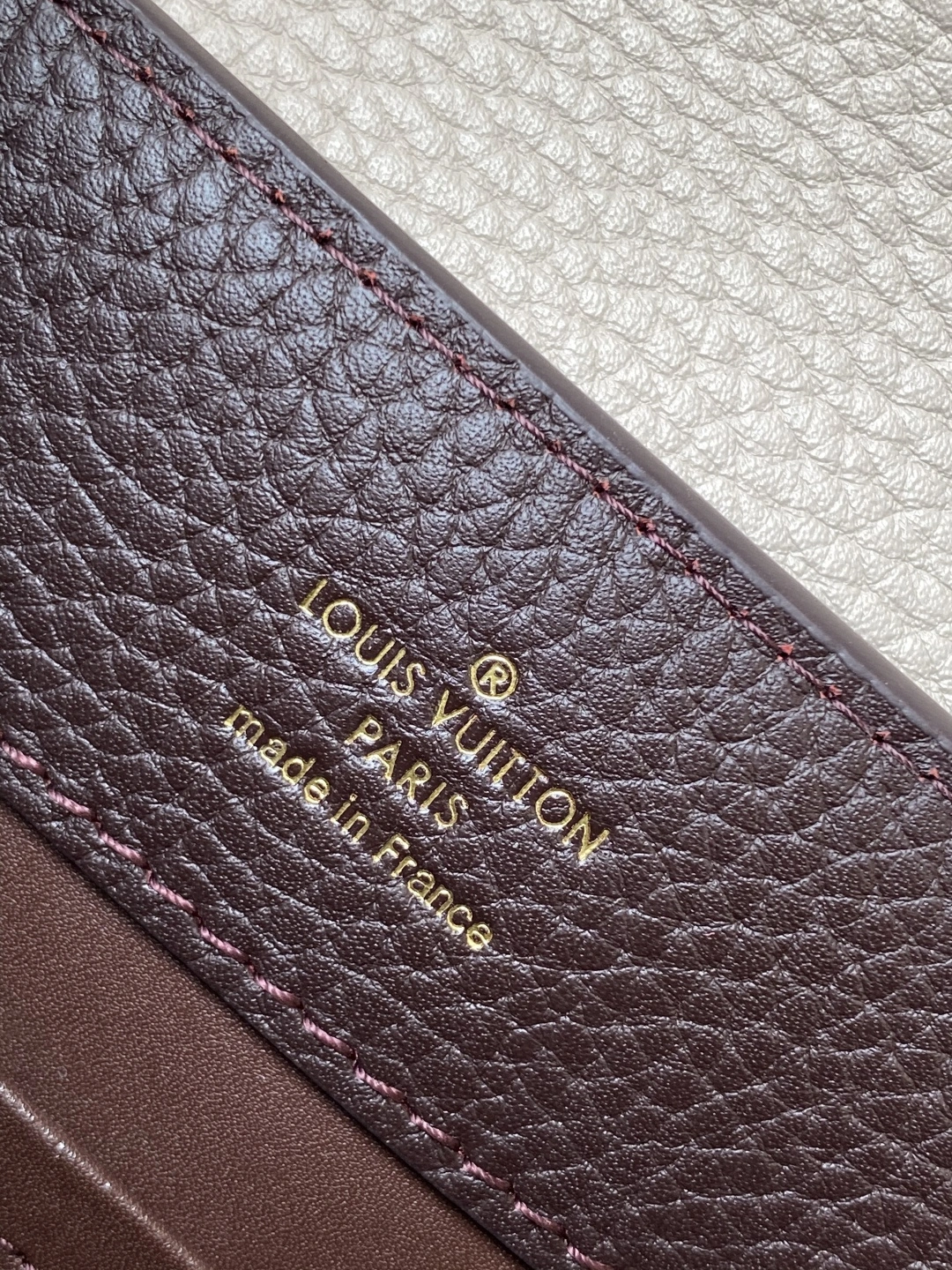 MOMO--8V M12952 high quality version Capucines cowhide item:F-B000A1442