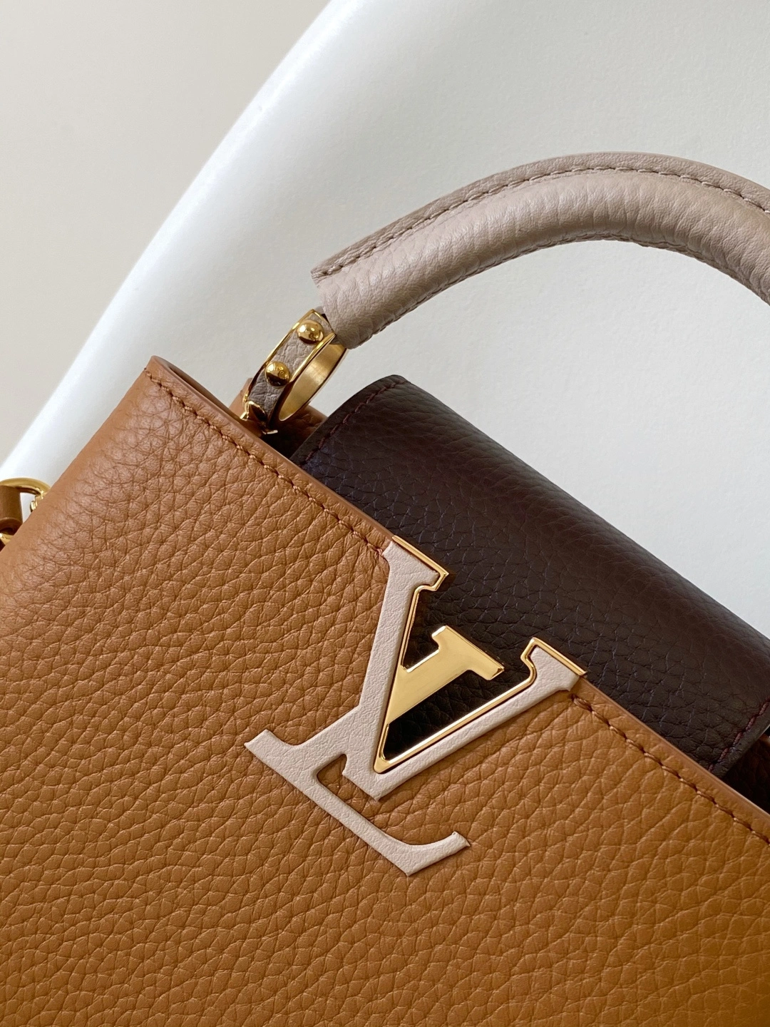 MOMO--8V M14176 high quality version Capucines cowhide item:F-B000A1441