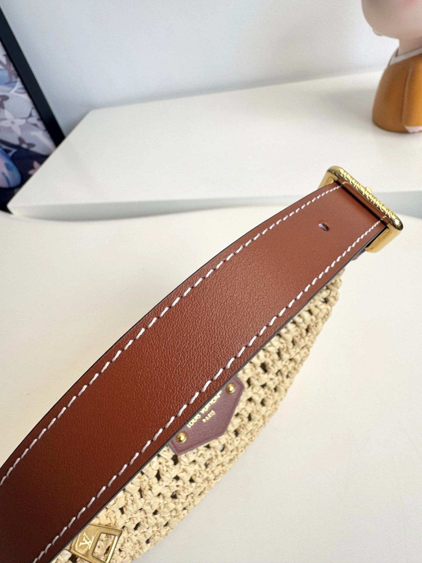 MOMO--8V M14304 high quality version Hills Pochette cowhide item:F-B000A1532
