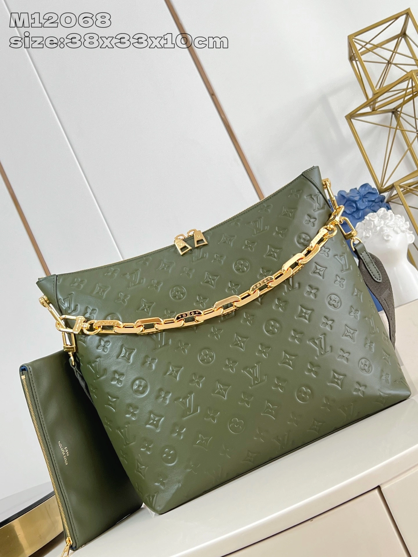 MOMO--8V M15228 high quality version Coussin Hobo MM item:E-B574K1807
