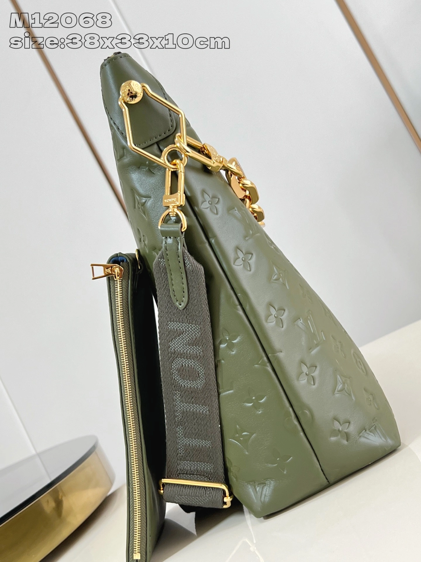 MOMO--8V M15228 high quality version Coussin Hobo MM item:E-B574K1807