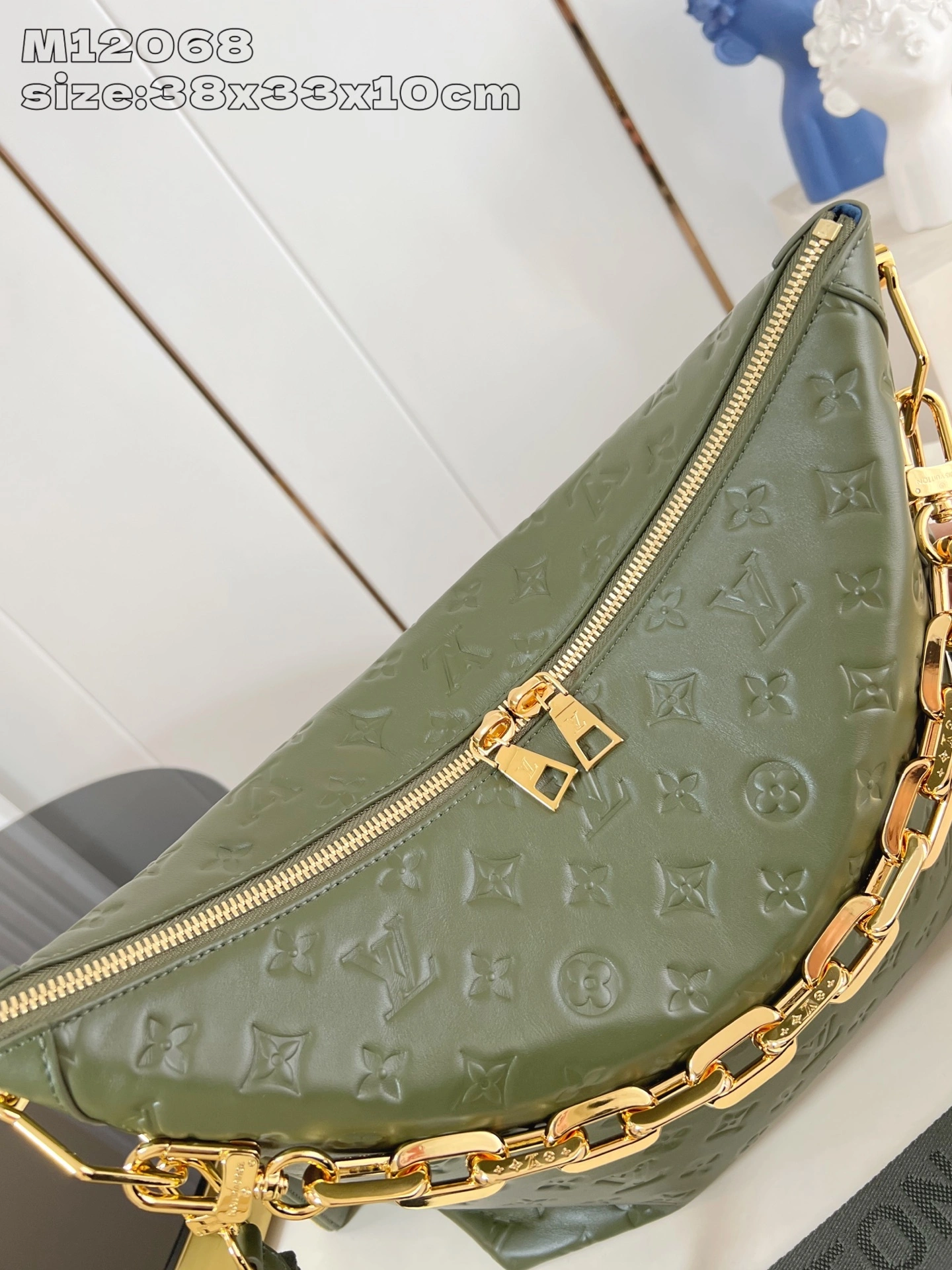 MOMO--8V M15228 high quality version Coussin Hobo MM item:E-B574K1807