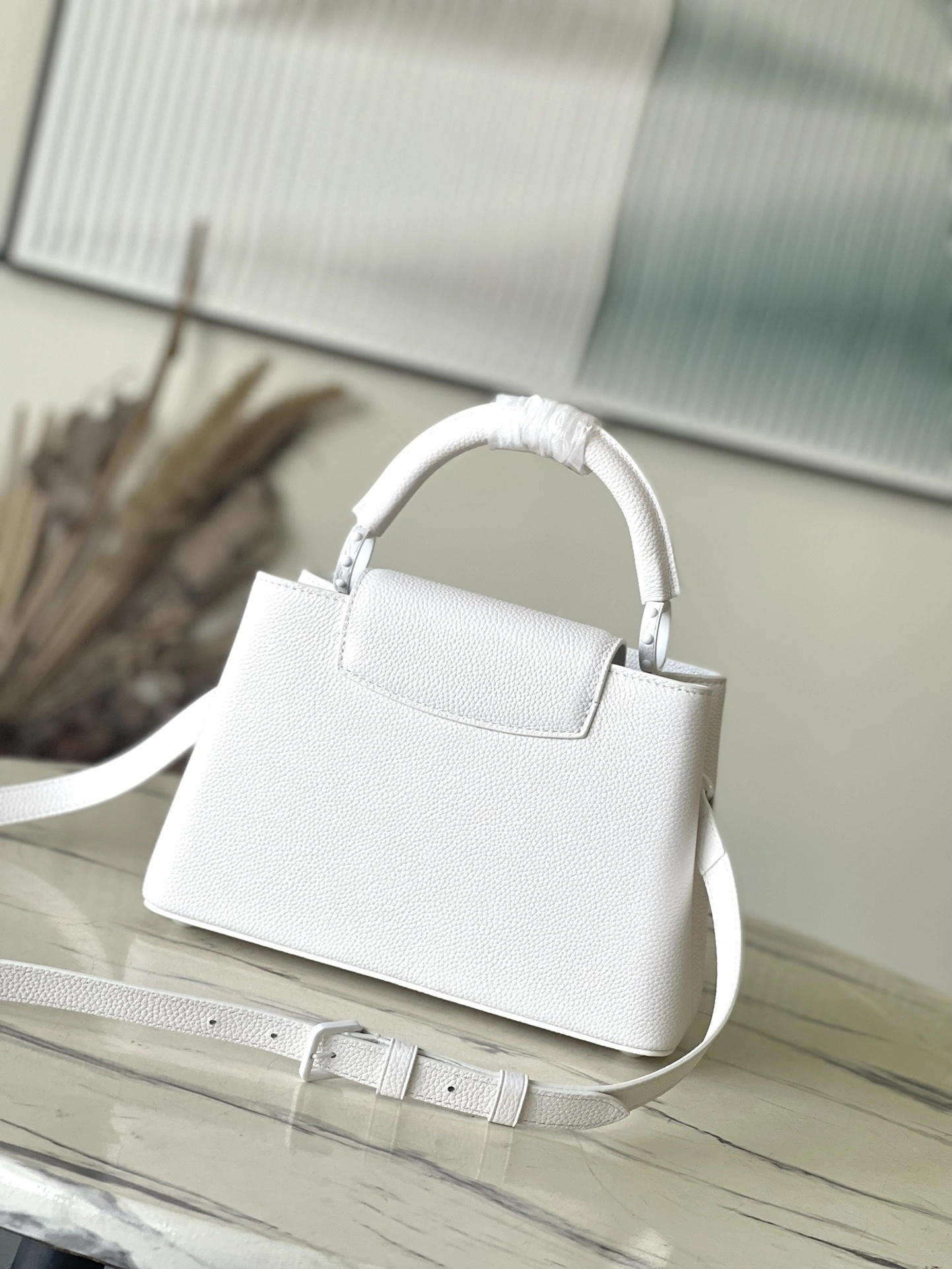 MOMO--8V M25256 high quality version Capucines BB cowhide item:F-B574A0915