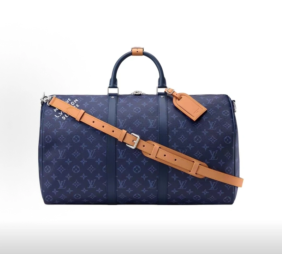 MOMO--8V M26864 high quality version Keepall 50 cowhide item:E-B106L1737T