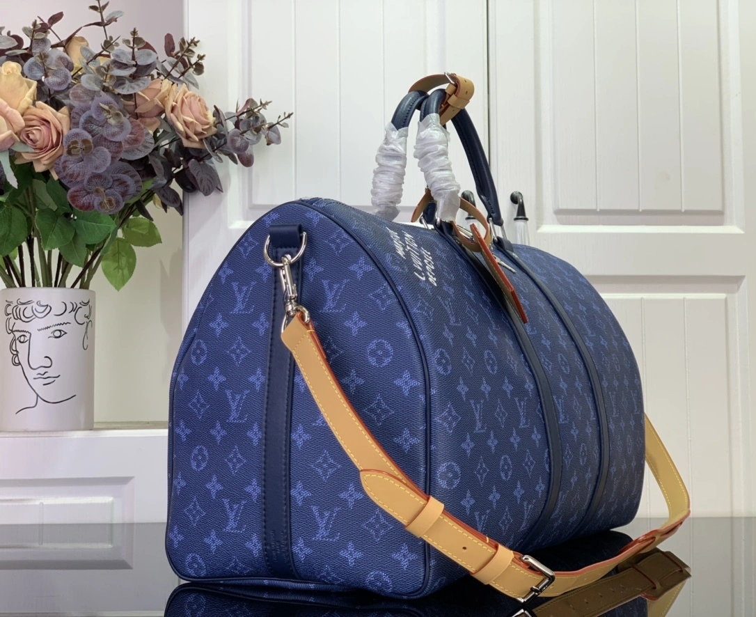 MOMO--8V M26864 high quality version Keepall 50 cowhide item:E-B106L1737T
