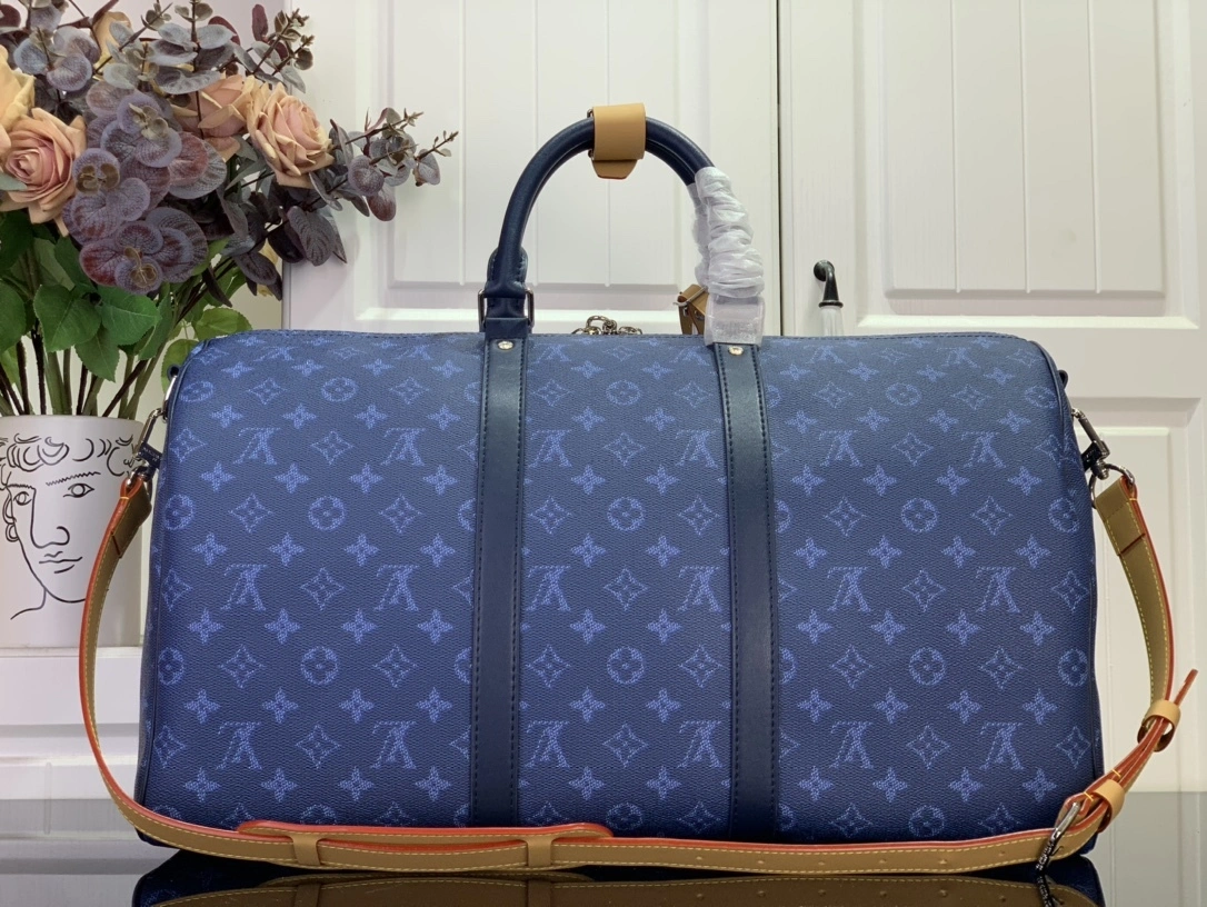 MOMO--8V M26864 high quality version Keepall 50 cowhide item:E-B106L1737T