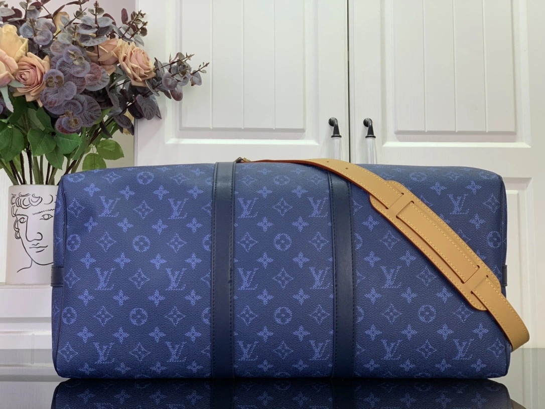 MOMO--8V M26864 high quality version Keepall 50 cowhide item:E-B106L1737T