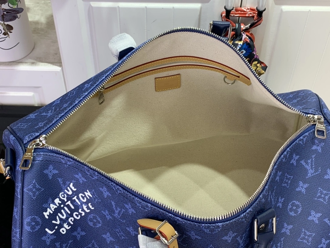MOMO--8V M26864 high quality version Keepall 50 cowhide item:E-B106L1737T