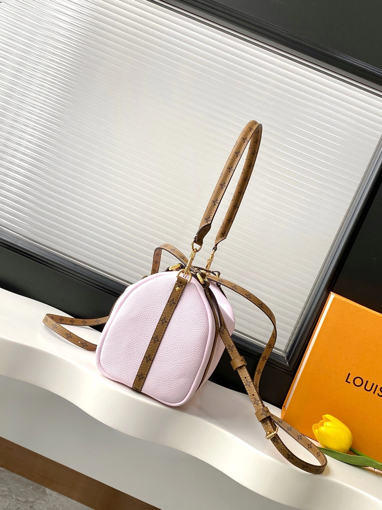 MOMO--8V M27275 high quality version Express Keepall cowhide item:F-B000A0935