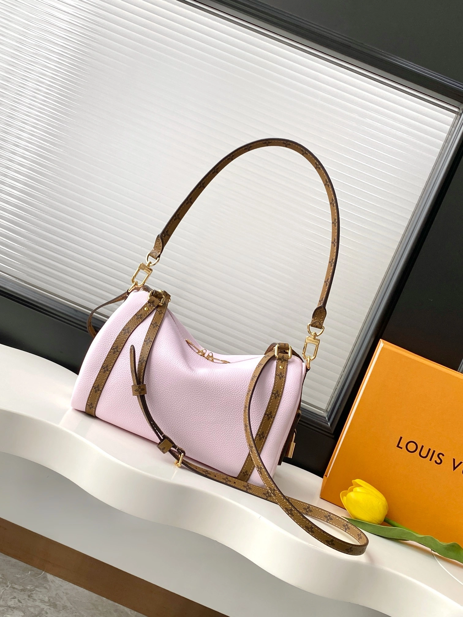 MOMO--8V M27275 high quality version Express Keepall cowhide item:F-B000A0935
