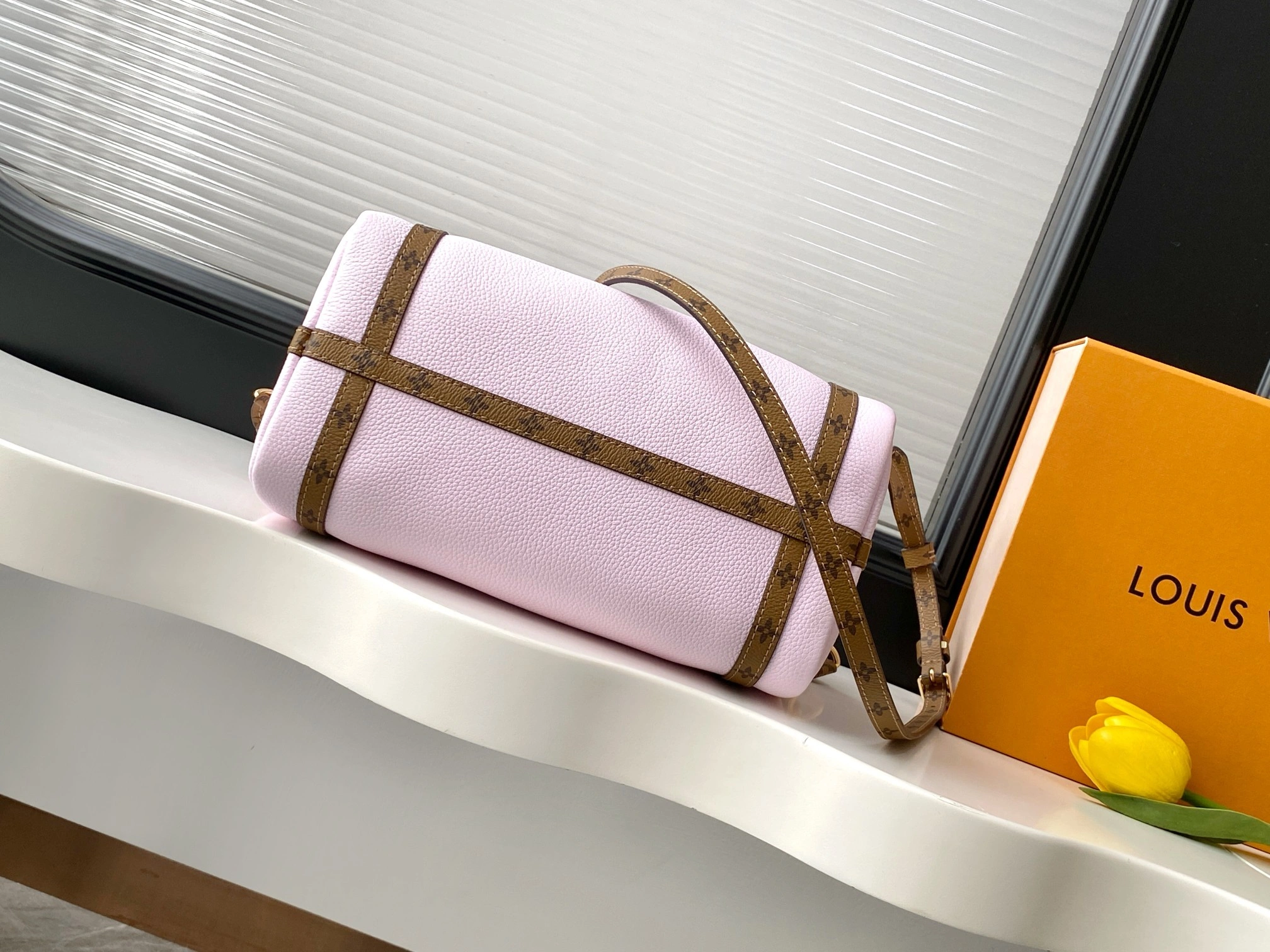 MOMO--8V M27275 high quality version Express Keepall cowhide item:F-B000A0935
