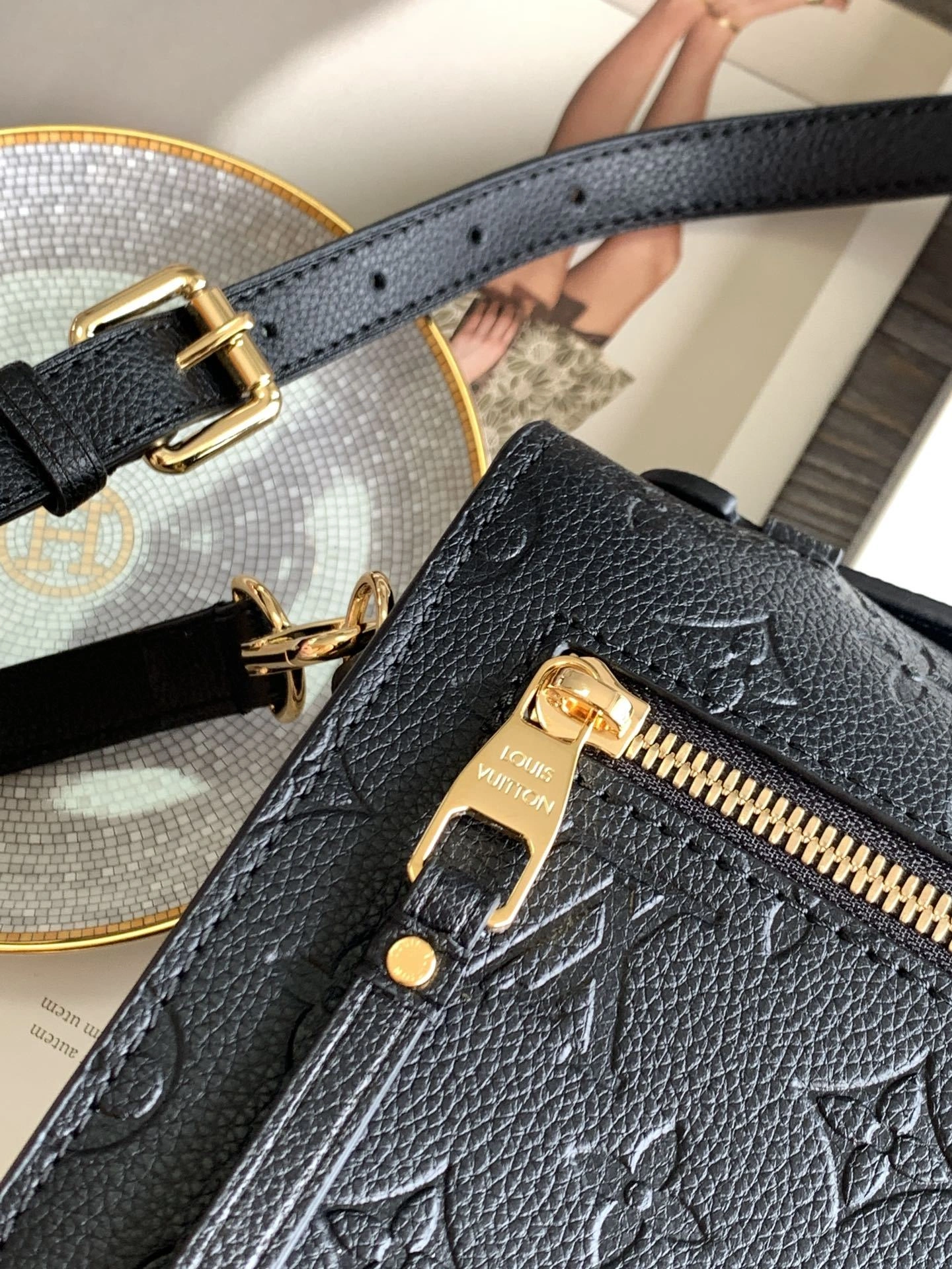 MOMO--8V M41487 high quality version POCHETTE MÉTIS cowhide item:F-B000A1503